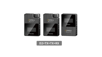 Comica Audio BoomX-D D2 2.4G Digital Wireless Microphone Comica Audio BoomX-D D2 2.4G Digital Wireless Microphone
