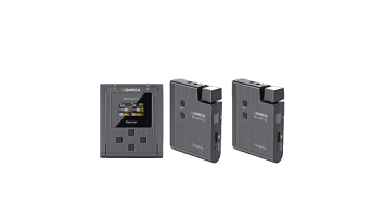 Comica Audio BoomX-U U2 Compact 2-Person UHF Wireless Microphone System for Mirrorless/DSLR Cameras (568 to 579 MHz)